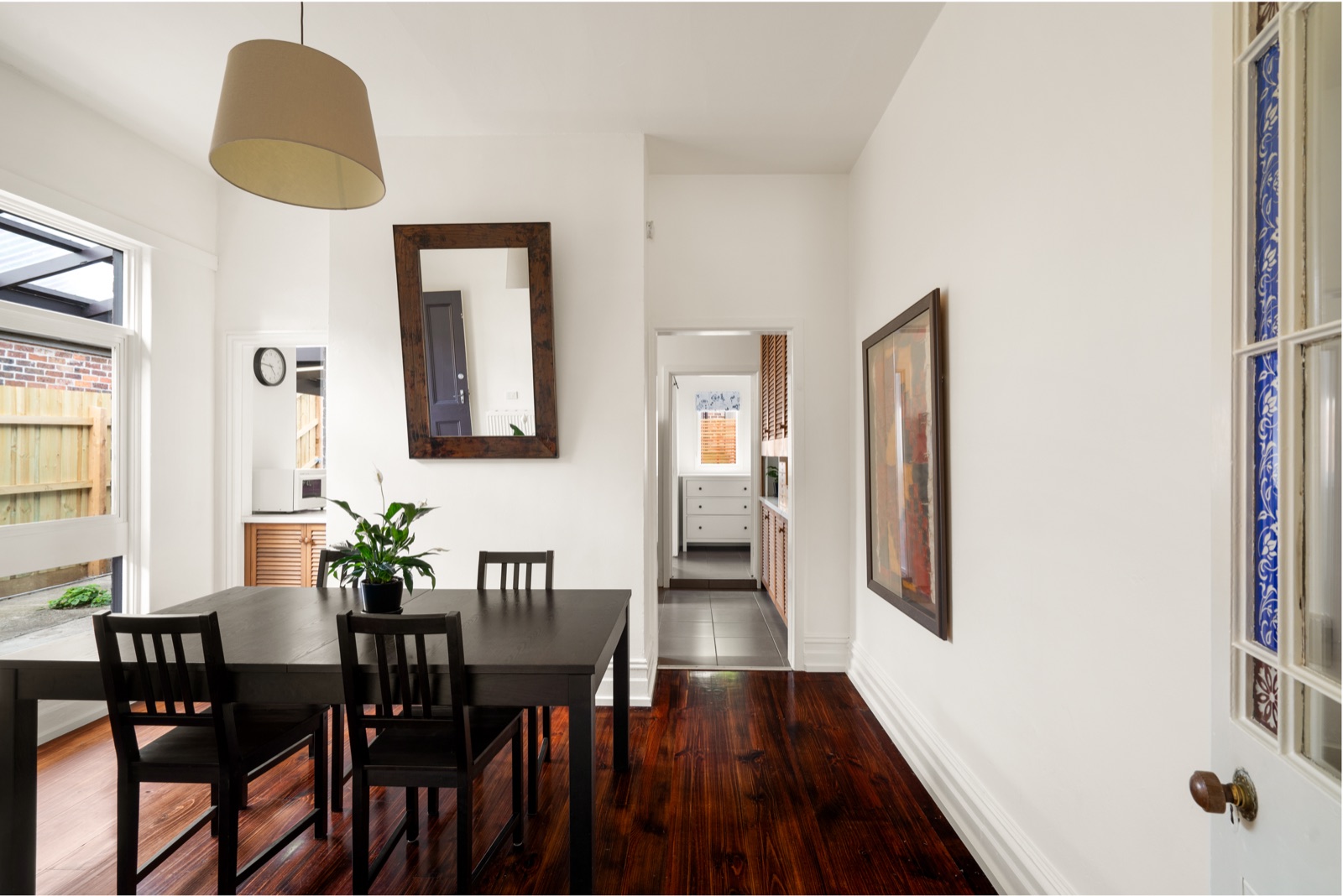 Dining Area - Lights Off